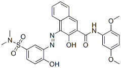 CAS#: 79135-84-5， (4Z)-N-(2,5-Dimethoxyphenyl)-4-[[5-(Dimethylsulfamoyl)-2-Hydroxyphenyl]Hydrazinylidene]-3-Oxonaphthalene-2-Carboxamide