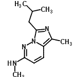 CAS#: 791534-02-6， 7-Isobutyl-N,5-dimethylimidazo[1,5-b]pyridazin-2-amine