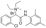 CAS#: 79154-29-3， (2-Chlorophenyl)Methyl-Diethyl-[2-Oxo-2-[(2,4,6-Trimethylphenyl)Amino]Ethyl]Azanium Bromide