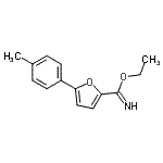 CAS#: 791548-13-5， Ethyl 5-(4-methylphenyl)-2-furancarboximidate