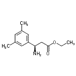 CAS#: 791586-55-5， Ethyl (3R)-3-amino-3-(3,5-dimethylphenyl)propanoate