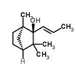 CAS#: 791620-58-1， (1R,2R,4S)-1,3,3-Trimethyl-2-[(1E)-1-propen-1-yl]bicyclo[2.2.1]heptan-2-ol