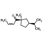 CAS#: 791620-66-1， (2Z)-1-[(1R,3S)-3-Isopropyl-1-methylcyclopentyl]-2-buten-1-one