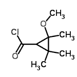 CAS#: 79163-54-5， 2-Methoxy-2,3,3-trimethylcyclopropanecarbonyl chloride