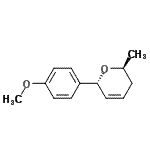 CAS#: 791637-40-6， (2S,6R)-6-(4-Methoxyphenyl)-2-methyl-3,6-dihydro-2H-pyran