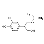 CAS#: 791720-88-2， 4-[1-Hydroxy-3-(isopropylamino)-2-propanyl]-1,2-benzenediol