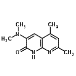 CAS#: 791723-11-0， 3-(Dimethylamino)-5,7-dimethyl-1,8-naphthyridin-2(1H)-one