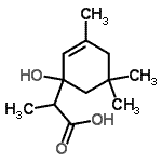 CAS#: 791728-96-6， 2-(1-Hydroxy-3,5,5-trimethyl-2-cyclohexen-1-yl)propanoic acid