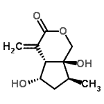 CAS#: 791836-08-3， (4aS,5S,7S,7aS)-5,7a-Dihydroxy-7-methyl-4-methylenehexahydrocyclopenta[c]pyran-3(1H)-one