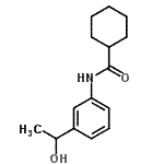 CAS#: 791842-23-4， N-[3-(1-Hydroxyethyl)phenyl]cyclohexanecarboxamide