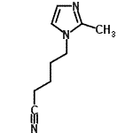CAS#: 791856-77-4， 5-(2-Methyl-1H-imidazol-1-yl)pentanenitrile