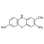 CAS#: 792125-62-3， 2-Methyl-10H-phenoxazine-3,7-diamine