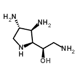 CAS#: 792128-85-9， (1R)-2-Amino-1-[(2S,3R,4S)-3,4-diamino-2-pyrrolidinyl]ethanol