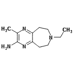 CAS#: 792140-79-5， 7-Ethyl-3-methyl-6,7,8,9-tetrahydro-5H-pyrazino[2,3-d]azepin-2-amine