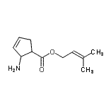 CAS#: 792151-65-6， 3-Methyl-2-buten-1-yl 2-amino-3-cyclopentene-1-carboxylate