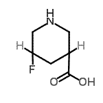 CAS#: 792170-98-0， 5-Fluoro-3-piperidinecarboxylic acid