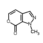 CAS#: 79229-60-0， 1-Methylpyrano[3,4-c]pyrazol-7(1H)-one