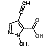 CAS#: 79229-66-6， 4-Ethynyl-1-methyl-1H-pyrazole-5-carboxylic acid