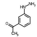 CAS#: 79266-25-4， 1-(3-Hydrazinophenyl)ethanone