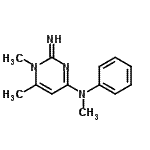 CAS#: 792874-36-3， 2-Imino-N,1,6-trimethyl-N-phenyl-1,2-dihydro-4-pyrimidinamine