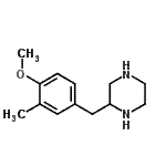 CAS#: 792891-36-2， 2-(4-Methoxy-3-methylbenzyl)piperazine