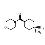 CAS#: 792899-99-1， (cis-4-Amino-4-methylcyclohexyl)(4-morpholinyl)methanone