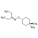 CAS#: 792914-49-9， cis-1-Methyl-4-[(3-pentanylideneamino)oxy]cyclohexanamine