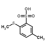 CAS#: 792951-92-9， 5-Methyl-2-(methylsulfanyl)benzenesulfonic acid