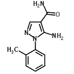 CAS 登录号：792953-11-8， 5-氨基-1-(2-甲基苯基)-1H-吡唑-4-甲酰胺