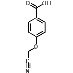 CAS#: 792954-24-6， 4-(Cyanomethoxy)benzoic acid
