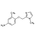 CAS#: 793646-28-3， 3-Methyl-4-[(1-methyl-1H-imidazol-2-yl)methoxy]aniline