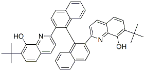 CAS#: 793695-09-7， 2,2'-(1,1'-Binaphthyl-2,2'-Diyl)Bis(7-Tert-Butylquinolin-8-Ol)