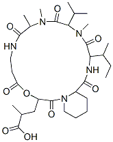 CAS#: 79385-98-1， 3-(16-Butan-2-Yl-10,11,14-Trimethyl-2,5,9,12,15,18-Hexaoxo-13-Propan-2-Yl-4-Oxa-1,8,11,14,17-Pentazabicyclo[17.4.0]Tricosan-3-Yl)-2-Methylpropanoic Acid