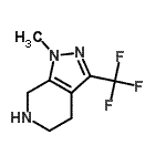 CAS#: 794451-98-2， 1-Methyl-3-(trifluoromethyl)-4,5,6,7-tetrahydro-1H-pyrazolo[3,4-c]pyridine