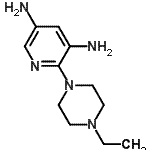 CAS#: 794471-59-3， 2-(4-Ethyl-1-piperazinyl)-3,5-pyridinediamine