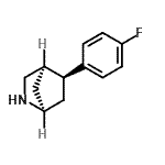 CAS#: 794533-86-1， (1R,4R,5S)-5-(4-Fluorophenyl)-2-azabicyclo[2.2.1]heptane