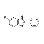 CAS#: 79529-98-9， 6-Fluoro-2-phenyl-1H-benzimidazole