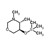 CAS#: 795312-99-1， (4R,5R)-3,4-Dimethyl-5-[(trimethylsilyl)oxy]-1,3-oxazinane
