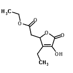 CAS#: 795314-06-6， Ethyl (3-ethyl-4-hydroxy-5-oxo-2,5-dihydro-2-furanyl)acetate