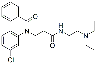 CAS#: 79565-71-2， N-(3-Chlorophenyl)-N-[3-(2-Diethylaminoethylamino)-3-Oxopropyl]Benzamide