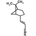 CAS#: 79570-08-4， (2E)-3-(6,6-Dimethylbicyclo[3.1.1]hept-2-yl)acrylonitrile