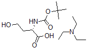 CAS 登录号：796072-25-8， (S)-N-叔丁氧羰基-L-高丝氨酸三乙基铵盐
