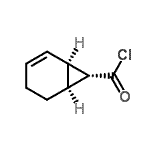 CAS#: 79616-93-6， (1R,6S,7R)-Bicyclo[4.1.0]hept-2-ene-7-carbonyl chloride