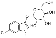 结构式 CAS# 796842-57-4, 6-氯-3-吲哚酚-beta-D-吡喃甘露糖苷