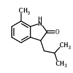 CAS#: 797052-36-9， 3-Isobutyl-7-methyl-1,3-dihydro-2H-indol-2-one