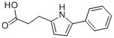 structure of CAS# 79720-70-0, 3-(5-Phenyl-1H-Pyrrol-2-Yl)-Propionic Acid;Ncgc00013825;Nsc-75600;A2462/0104498