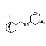 CAS#: 79731-62-7， N-[[(1S)-norbornan-2-yl]methyl]pentan-3-amine