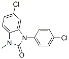 CAS#: 79759-66-3, 5-Chloro-3-(4-Chlorophenyl)-1-Methylbenzimidazol-2-One