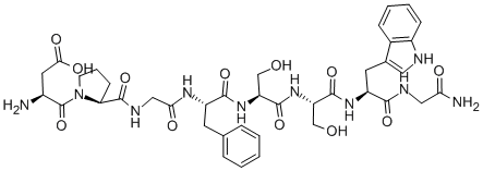 CAS#: 79775-19-2， 5-Oxo-L-prolyl-L-phenylalanyl-L-phenylalanyl-L-prolyl-L-leucyl-L-methioninamide