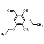CAS#: 797762-96-0， 3,5-Diethoxy-2-hydroxy-4-methylbenzaldehyde